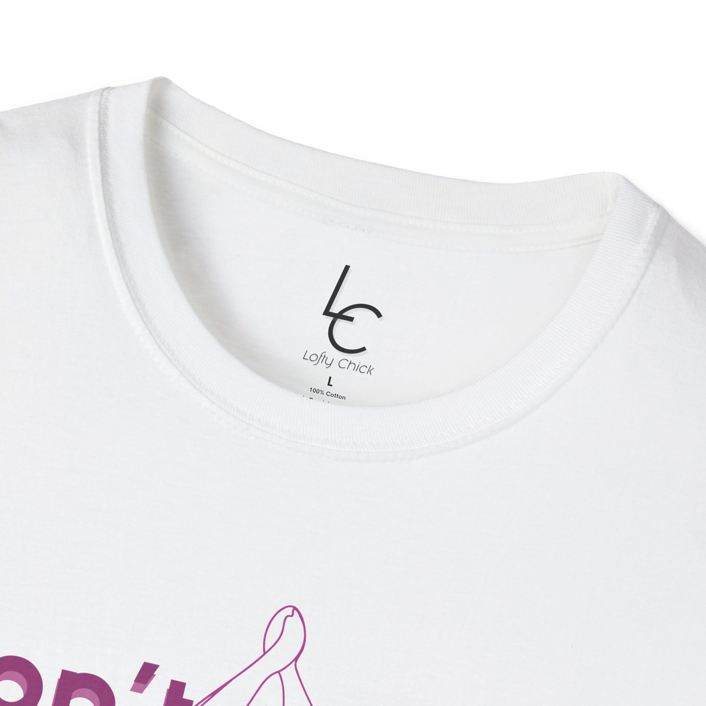 Graphic T-Shirt 'Don't count the seconds Make the seconds count' in Pink Yoga