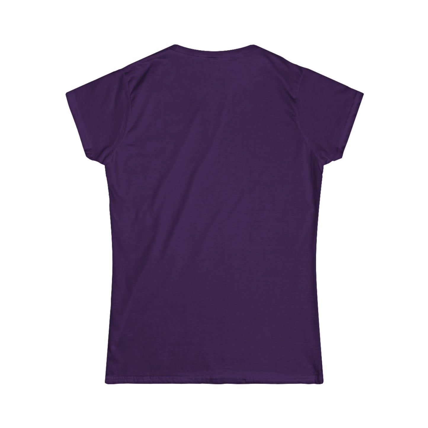 Comfort Fit Tee Garden Design Purple Butterfly Cotton Tee Fitted T-shirt Soft Tee Woman's T-shirt