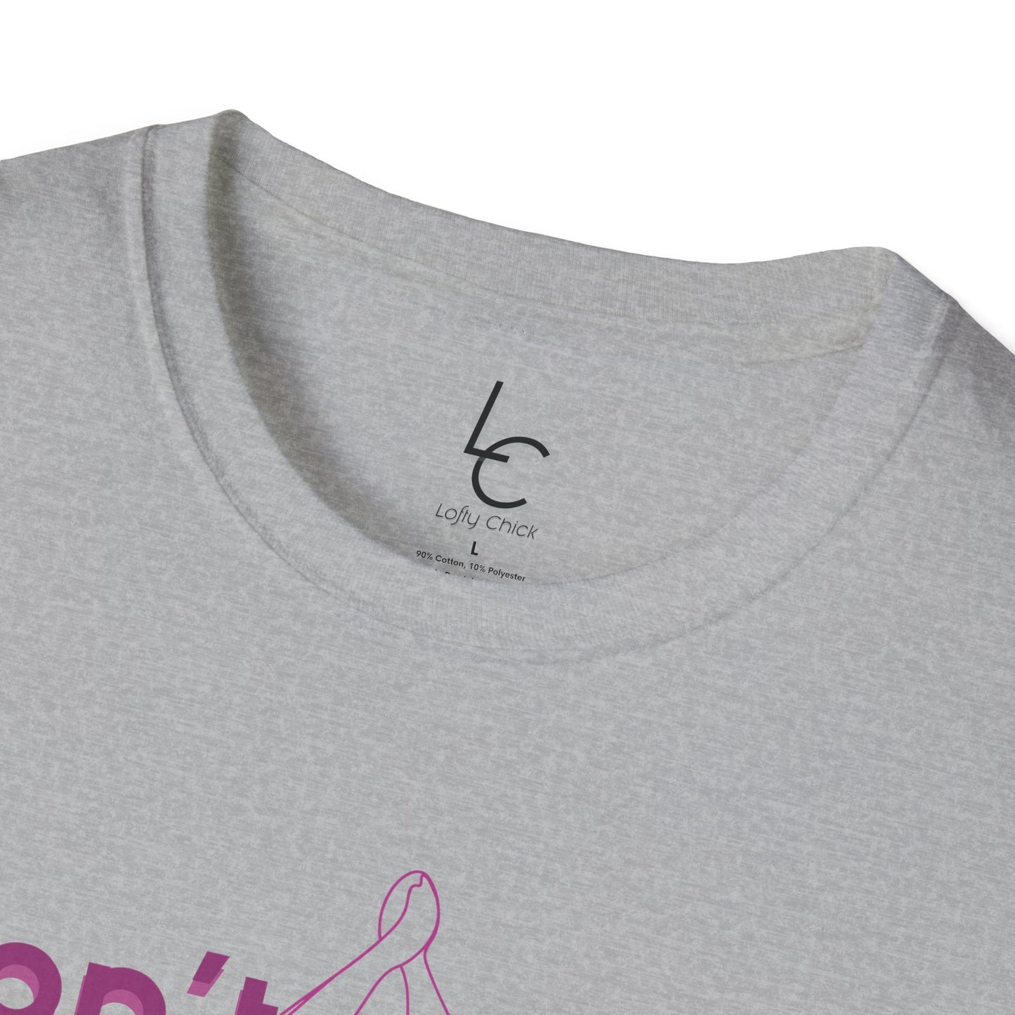 Graphic T-Shirt 'Don't count the seconds Make the seconds count' in Pink Yoga