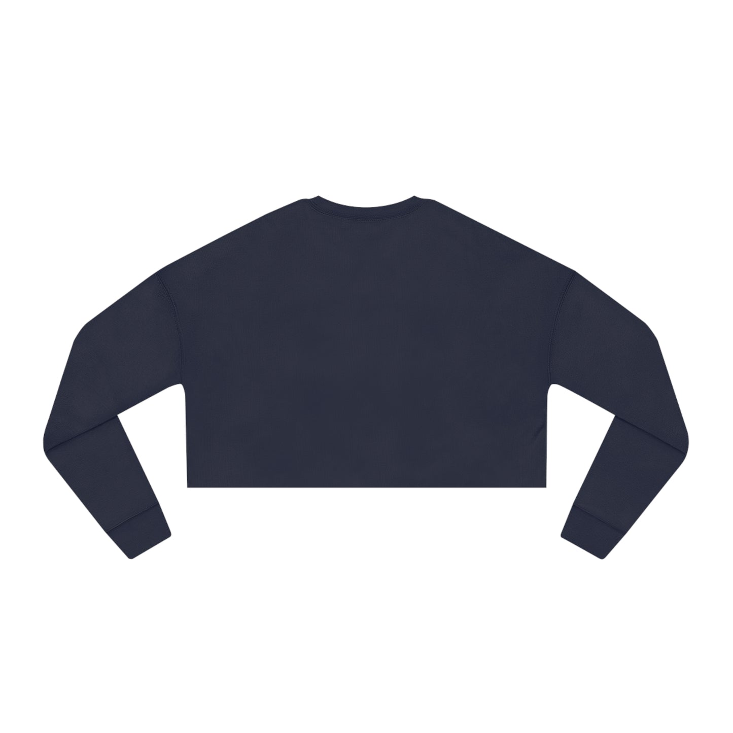 Women's Comfy Cropped Sweatshirt with Lofty Chick Emblem and #loftychickapproved Hastag Pink