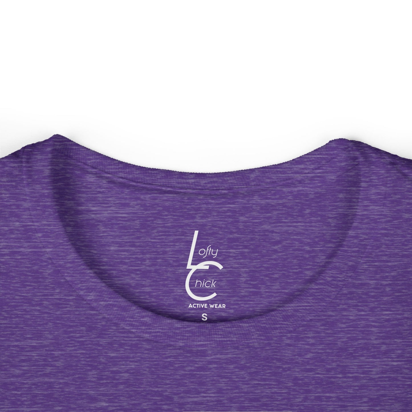 Comfort Fit Tee Garden Design Purple Butterfly Cotton Tee Fitted T-shirt Soft Tee Woman's T-shirt