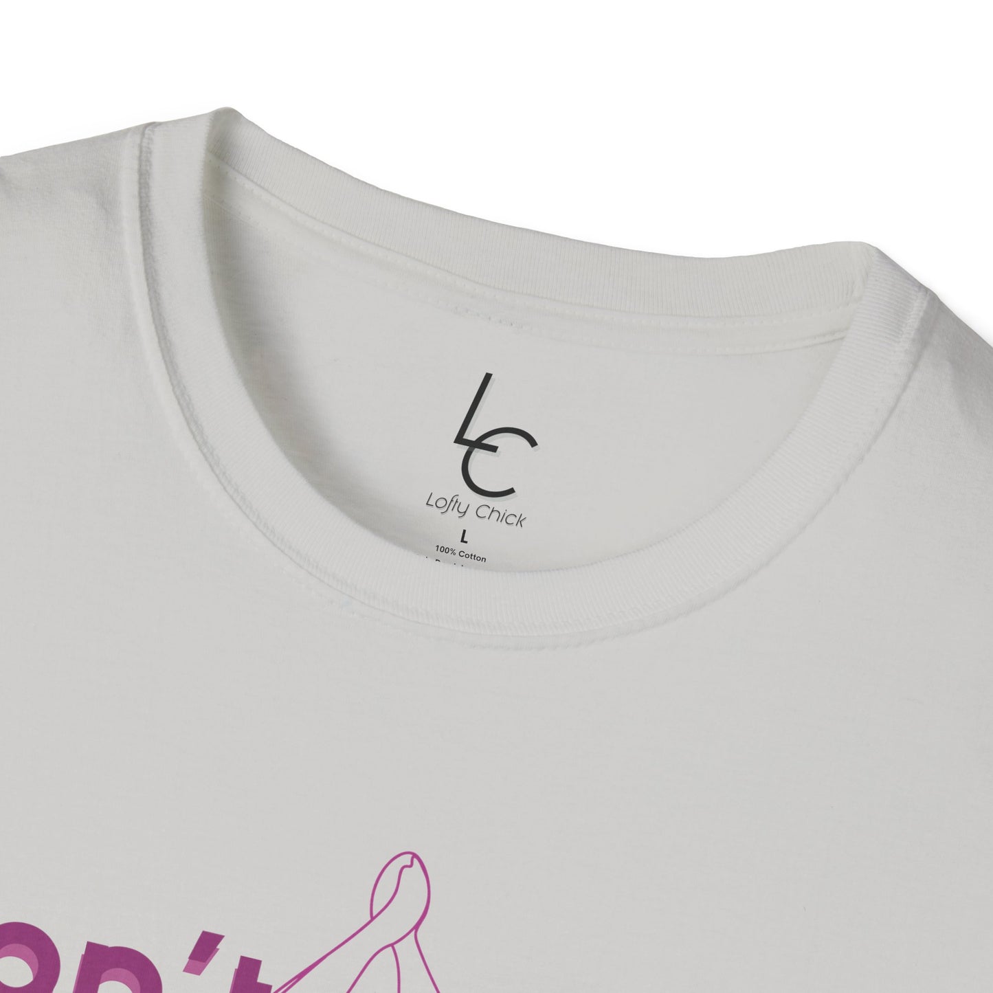 Graphic T-Shirt 'Don't count the seconds Make the seconds count' in Pink Yoga